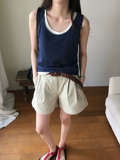 W9成團！《背心富翁》質感在線遮肉顯瘦背心6