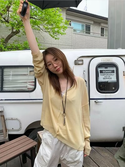 早鳥價開團中！《夏日罩衫》寬鬆大件落肩薄罩衫17