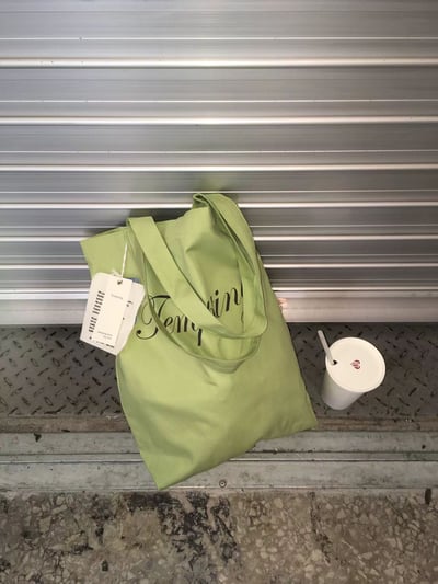 W7成團！《春日配件》春天的棉布袋(推army寶拉紫)5