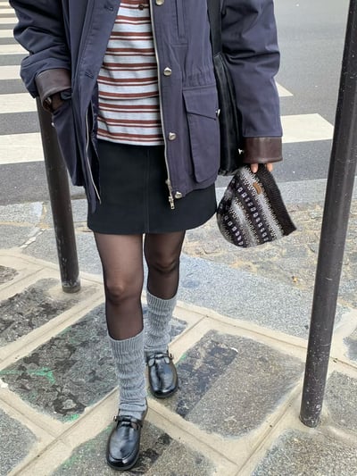 黑色s現貨！《V家》許願不停短裙斷貨就來件打底短褲3