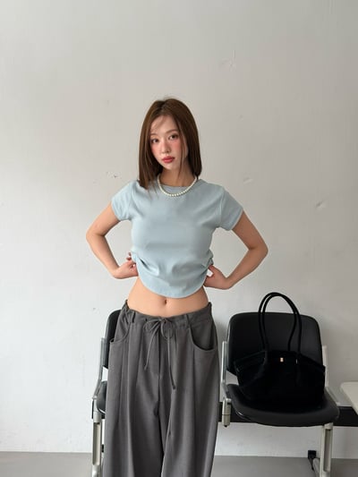 早鳥價開團中！《春夏T shirt》圓弧下擺短版T4