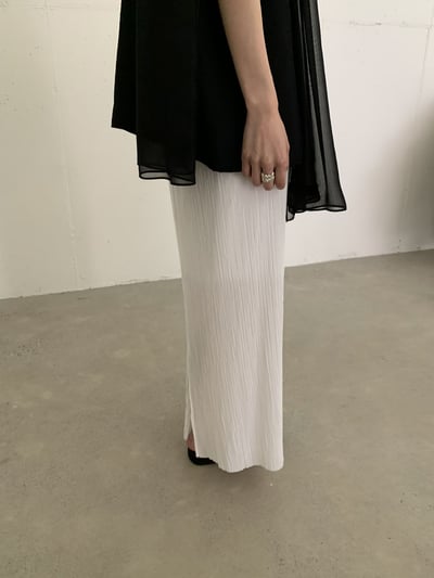 早鳥價開團中！《夏天的褲》新廠商皺皺裙(後開衩)2