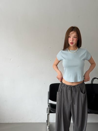 早鳥價開團中！《春夏T shirt》圓弧下擺短版T1