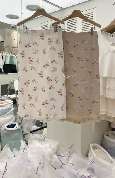 早鳥價開團中！《小資湊免運》後鬆緊花瓣下擺半裙13