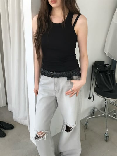 W7成團！《26春夏爆紅設計師》雙帶造型背心7