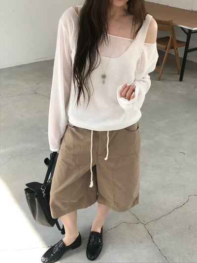 W7成團！《26春夏爆紅設計師》六分工作褲11