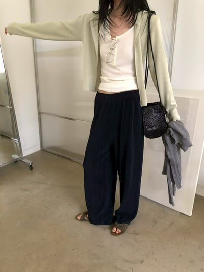 W5成團！《L&K》夏日首推顯瘦皺皺褲17