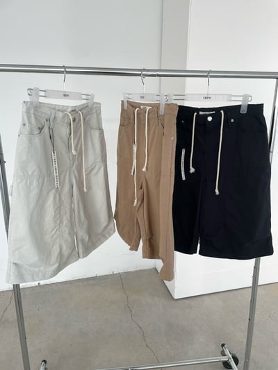 W7成團！《26春夏爆紅設計師》六分工作褲1