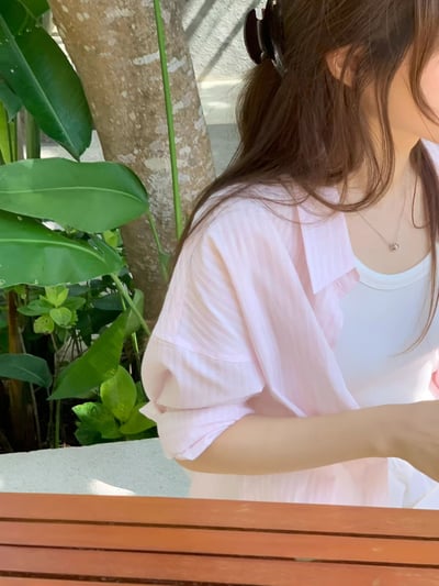 早鳥價開團中！《ounce》26春夏第一件粉色直紋襯衫19