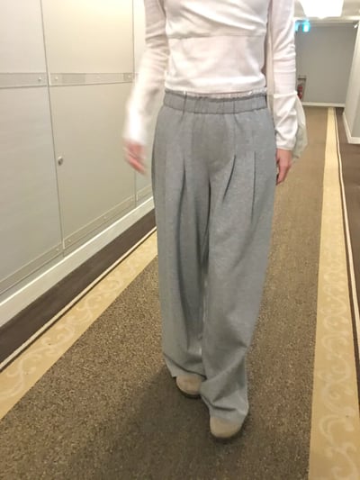 早鳥價開團中！《蔬菜家》雙層皺摺棉褲2