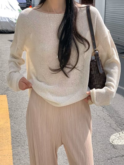 早鳥價開團中！《夏天的褲》有口袋皺皺褲(102-103cm)4