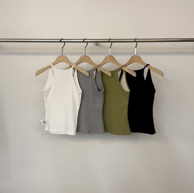 早鳥價開團中！《bra top》大U領細肩款3