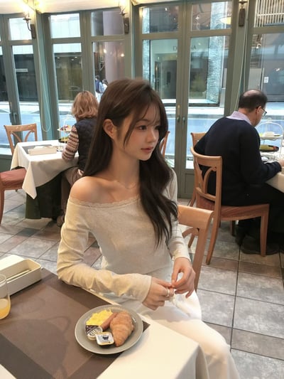 W6成團！《蔬菜家》蕾絲開肩上衣6