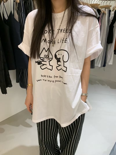 last 1早鳥價！《貓貓狗狗》貓狗和平種樹救地球T17