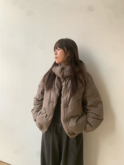 奶茶現貨！咖色特價預購！《簡約好看》帽子可拆羽絨外套4
