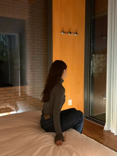 奶白最後一件！《可甜可鹽》liverpool天絲羊毛半高領打底衣21