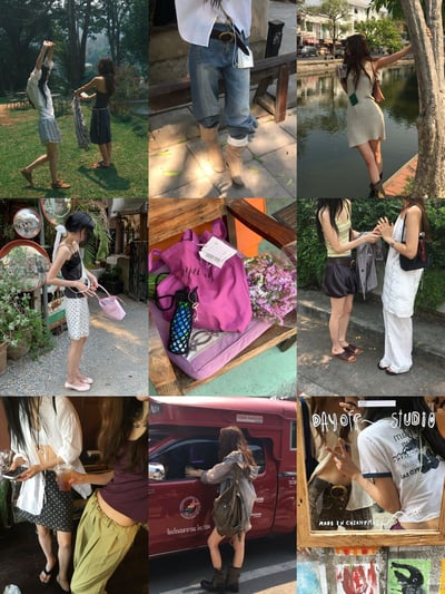 W7成團！《春日配件》春天的棉布袋(推army寶拉紫)2