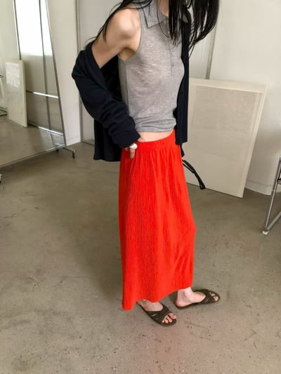 W5成團！《L&K》皺皺裙新色回歸8