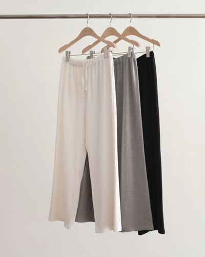 W7成團！《ounce》round jersey 褲 (鬆緊綁帶)9