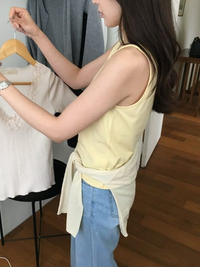 W9成團！《背心富翁》質感在線遮肉顯瘦背心12