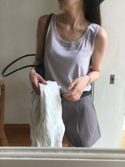 W9成團！《背心富翁》質感在線遮肉顯瘦背心3