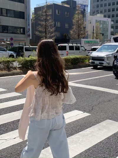 早鳥價開團中！《背心富翁》小清新家的碎花背心7