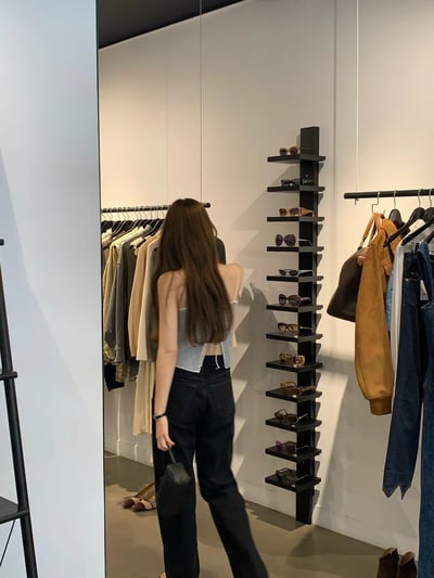 早鳥價開團中！《ounce》背後綁帶lace細肩帶直條紋背心2