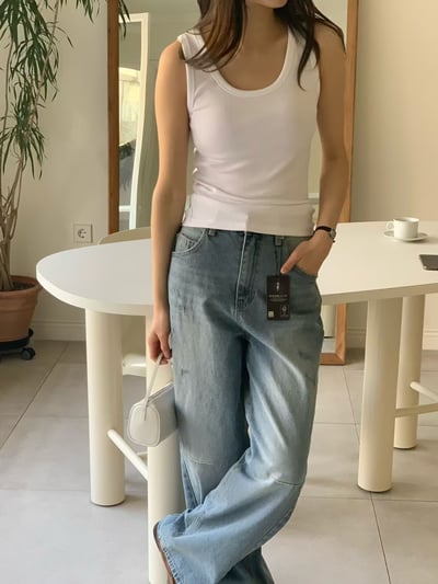 斷貨！《花語家》遮副乳莫代爾背心6