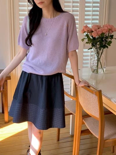 W7成團！《可愛甜美》10色馬卡龍短袖針織17