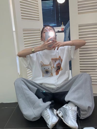 W7成團！《夏日T shirt》吐司面膜狗狗tee1