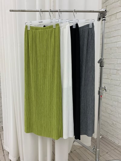 早鳥價開團中！《夏天的褲》新廠商皺皺裙(後開衩)7