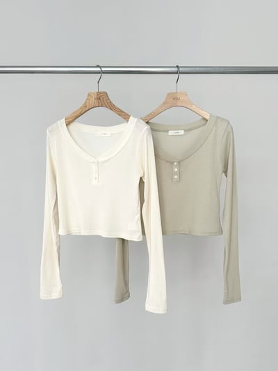 W5成團！《小清新》button T+ lace vest18