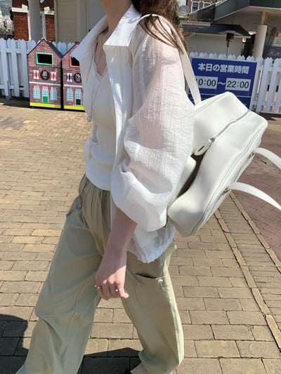 W8成團！《清新甜美》疊穿感蕾絲細肩背心9