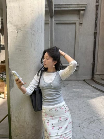 last 1早鳥價！《小資湊免運》寬肩帶蕾絲交叉背心4