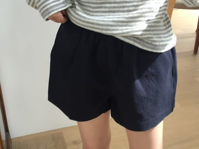 早鳥價開團中！《不顯腫+部落客》大口袋鬆緊短褲2