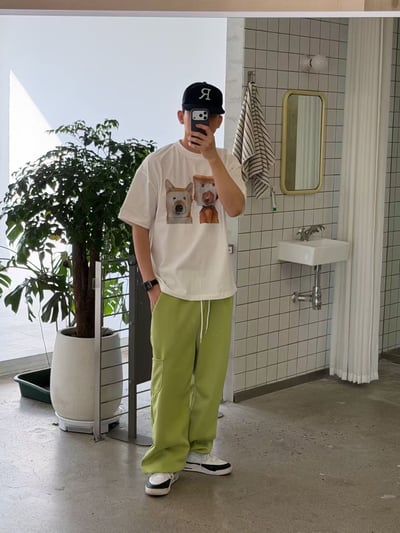 W7成團！《夏日T shirt》吐司面膜狗狗tee21