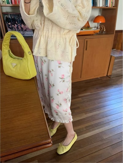 早鳥價開團中！《小資湊免運》後鬆緊花瓣下擺半裙2