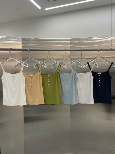 早鳥價開團中！《背心富翁》白色排釦款1