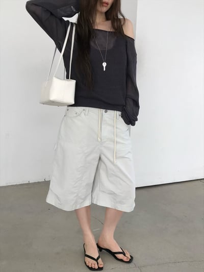 W7成團！《26春夏爆紅設計師》六分工作褲15