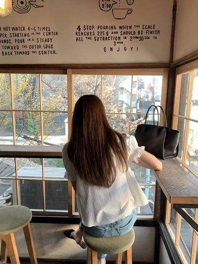 W6成團！《ounce》本周最推lace荷葉邊花苞袖襯衫24