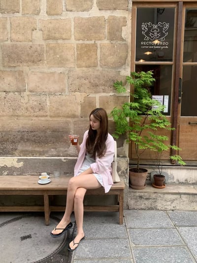 早鳥價開團中！《ounce》26春夏第一件粉色直紋襯衫5