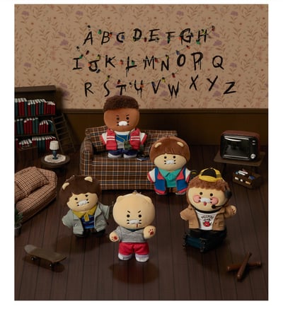 《怪奇物語》kaokao friend聯名商品 (春植)2