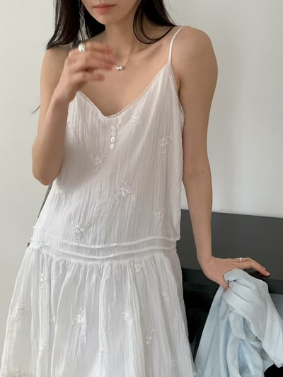 last 1早鳥價！《可愛甜美》熱銷再販可調節花花襯裙6