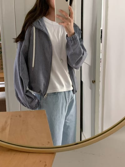 開團中早鳥價！《小清新》和sana一起穿海軍藍細條紋jp7