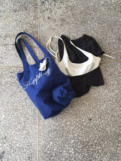 W7成團！《春日配件》春天的棉布袋(推army寶拉紫)6