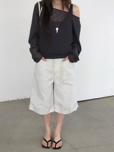 W7成團！《26春夏爆紅設計師》六分工作褲17