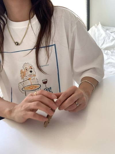 W7成團！《貓貓狗狗》懂享受wine & pasta狗狗T4