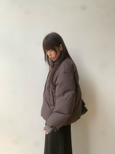 奶茶現貨！咖色特價預購！《簡約好看》帽子可拆羽絨外套3