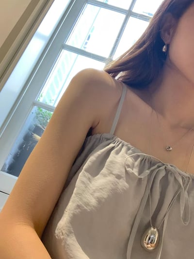 早鳥價開團中！《ounce》細肩帶ribbon排扣背心2