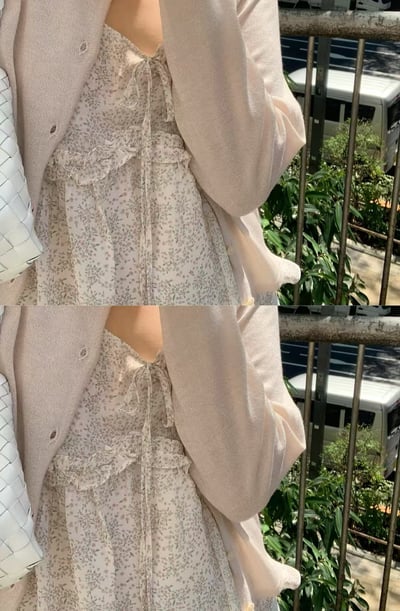 早鳥價開團中！《背心富翁》小清新家的碎花背心3